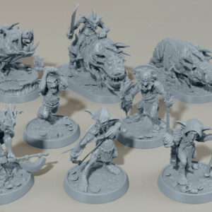 Ensemble de Gobelins des marais