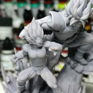 Diorama Vegeta et Broly - DBZ
