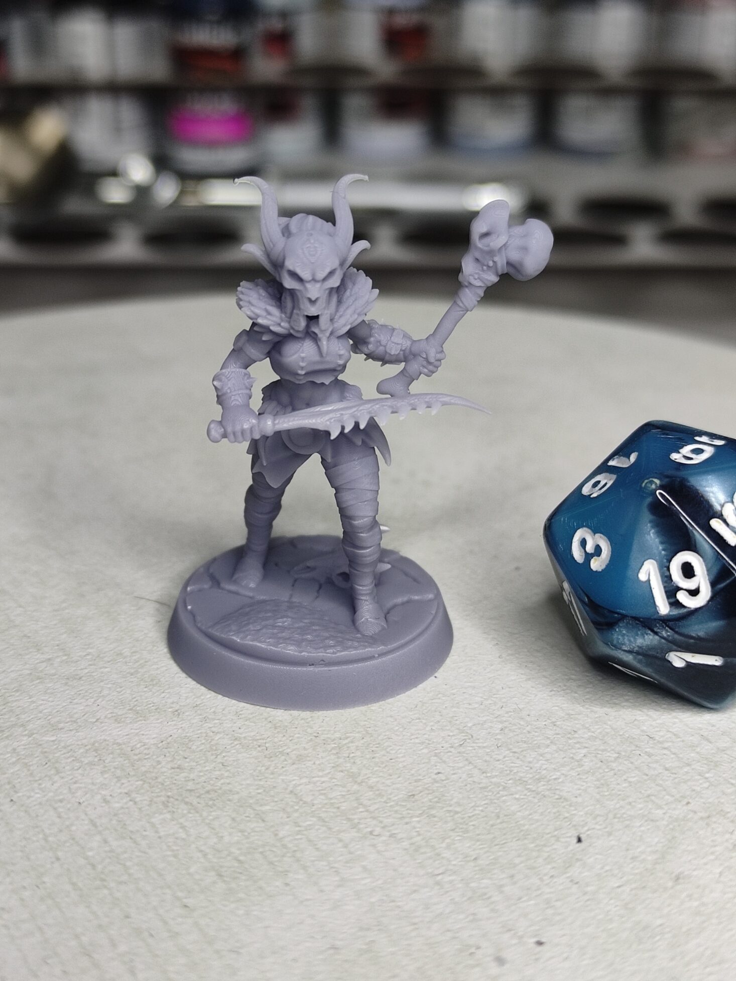 Humaine tribale guerrière - Tabletop