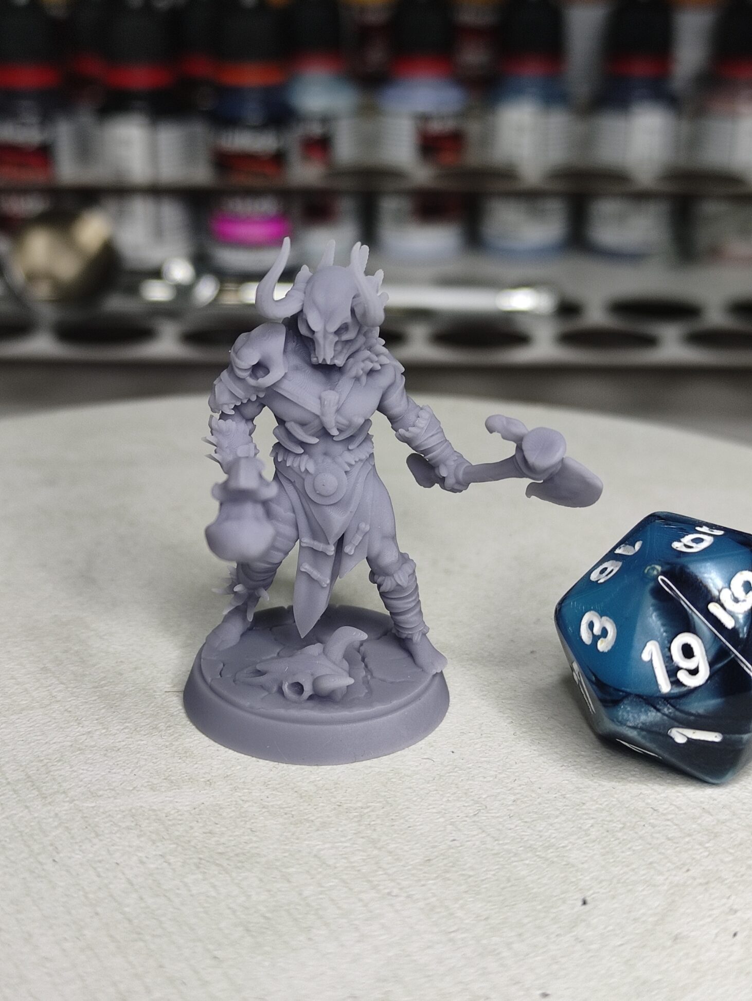 Humain tribal guerrier - Tabletop