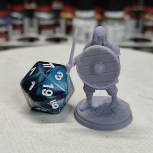 Humain guerrier épée bouclier - Tabletop