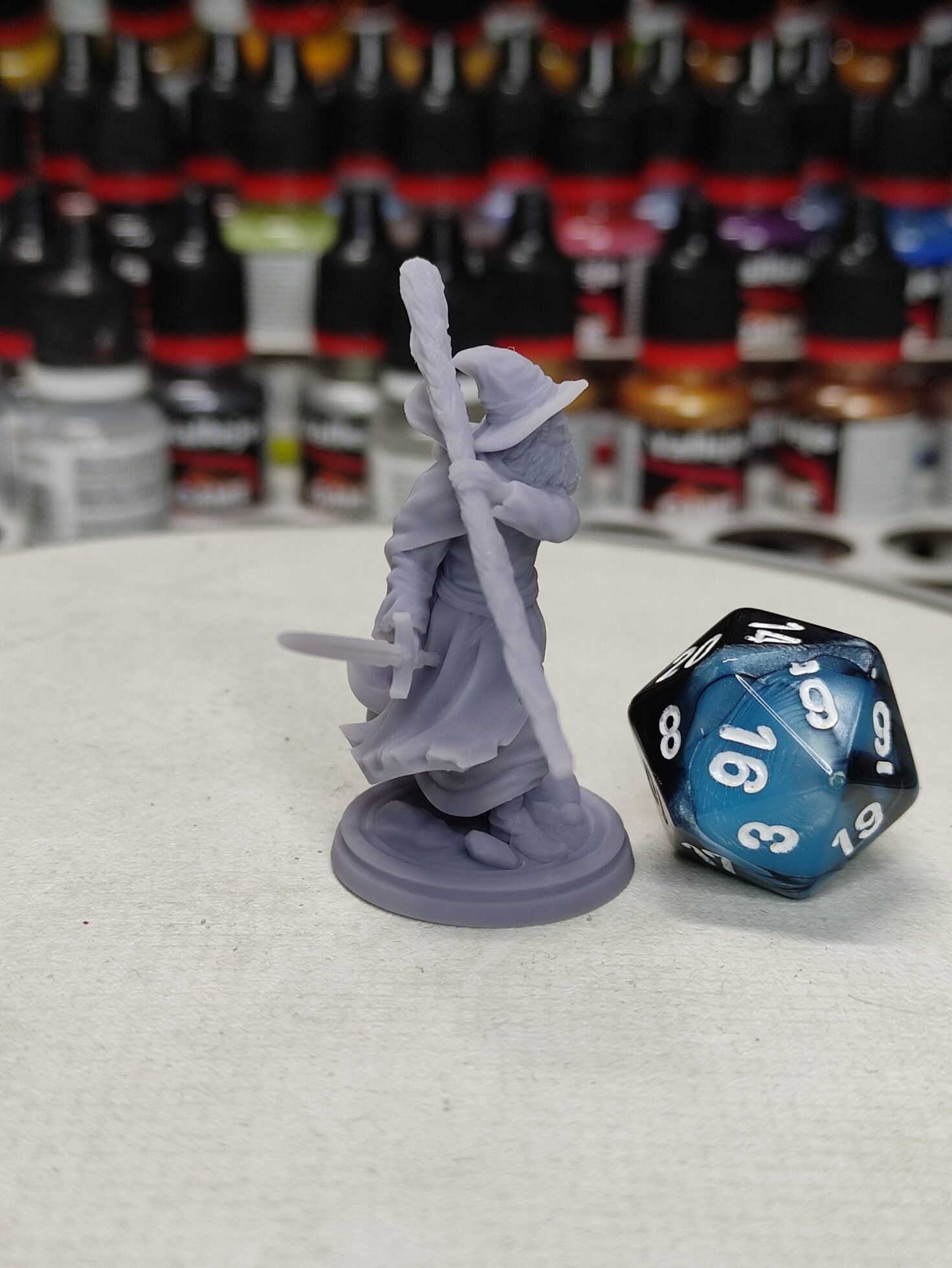 Humain Magicien Gandalf- Tabletop – Image 3