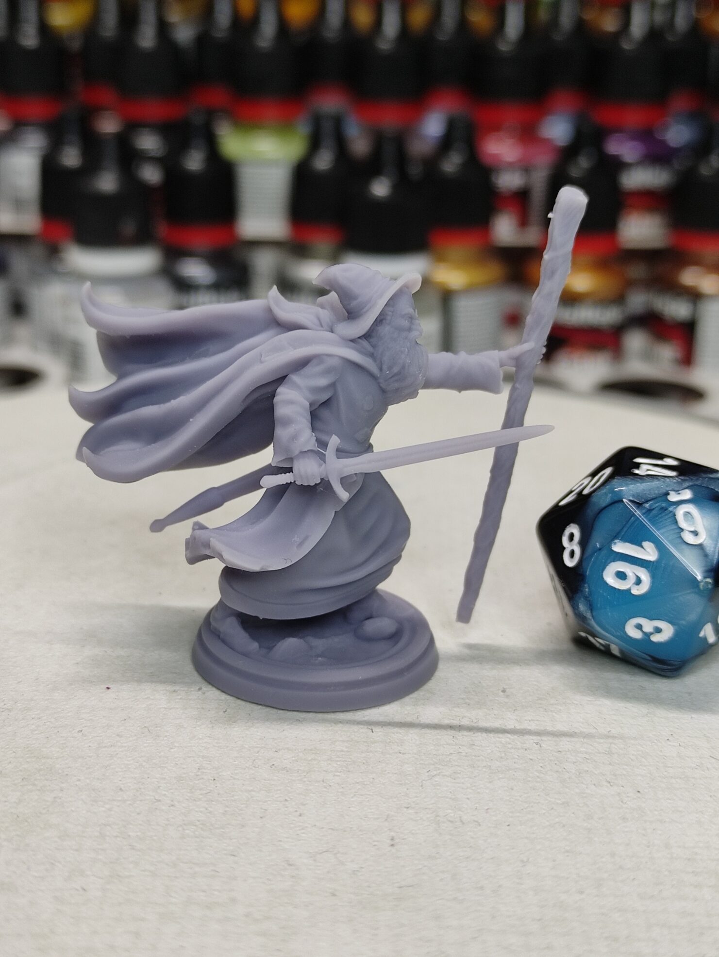 Humain Magicien - Vous ne passez pas- Tabletop