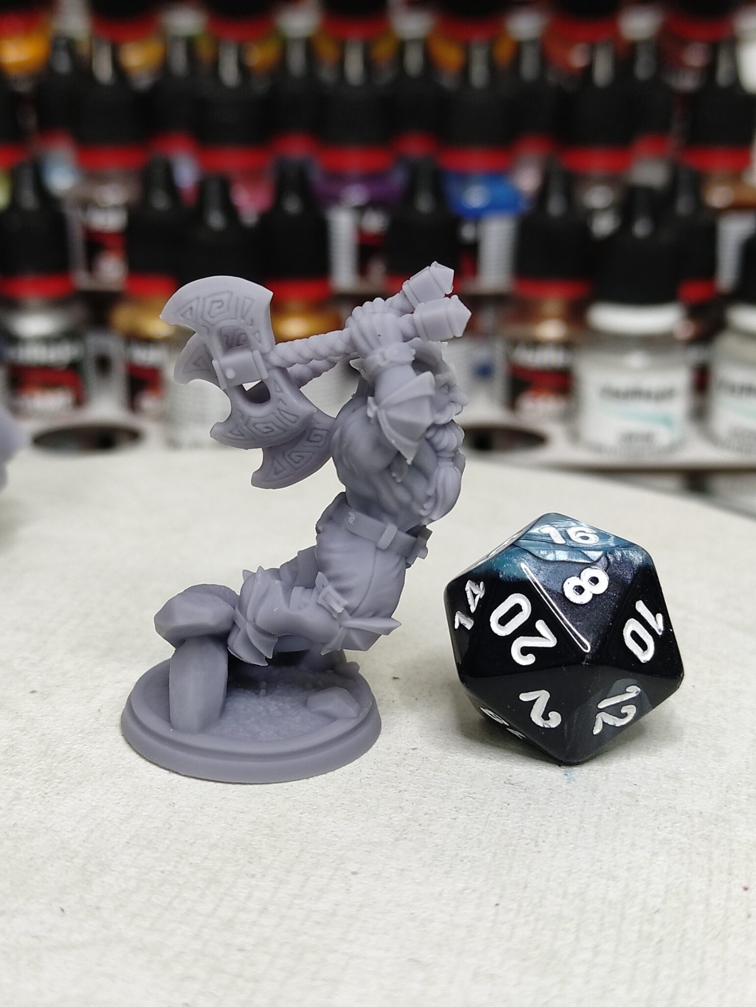 Nain berzerk 2 haches - Tabletop – Image 2