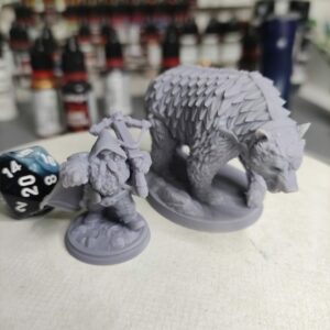 Nain Rodeur et son Ours - Tabletop