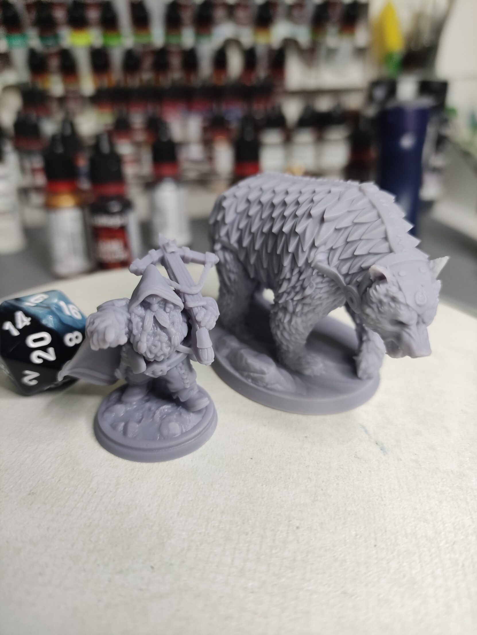 Nain Rodeur et son Ours - Tabletop