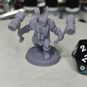 Nain Guerrier double marteau - Tabletop