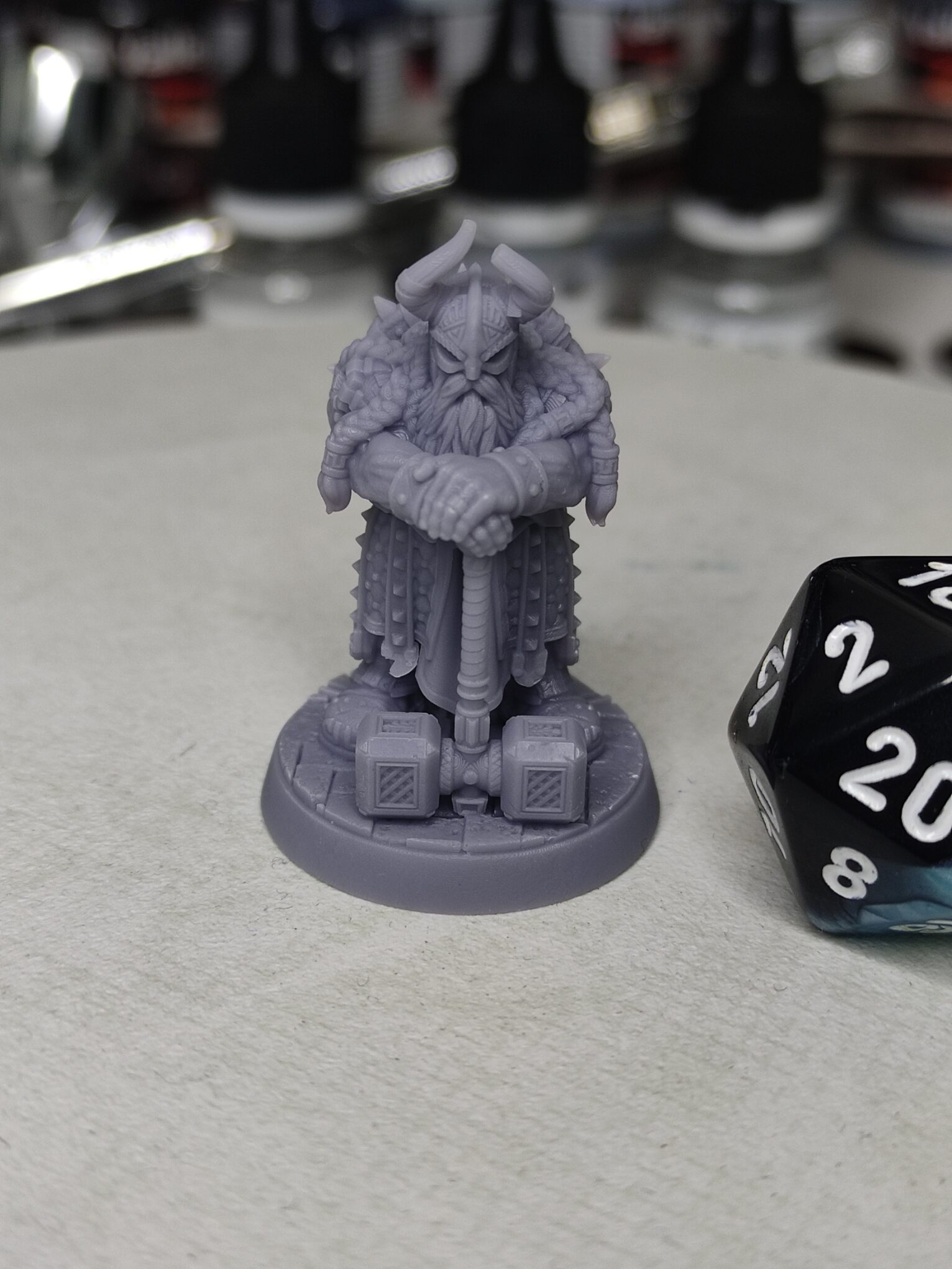 Nain garde poteau - Tabletop