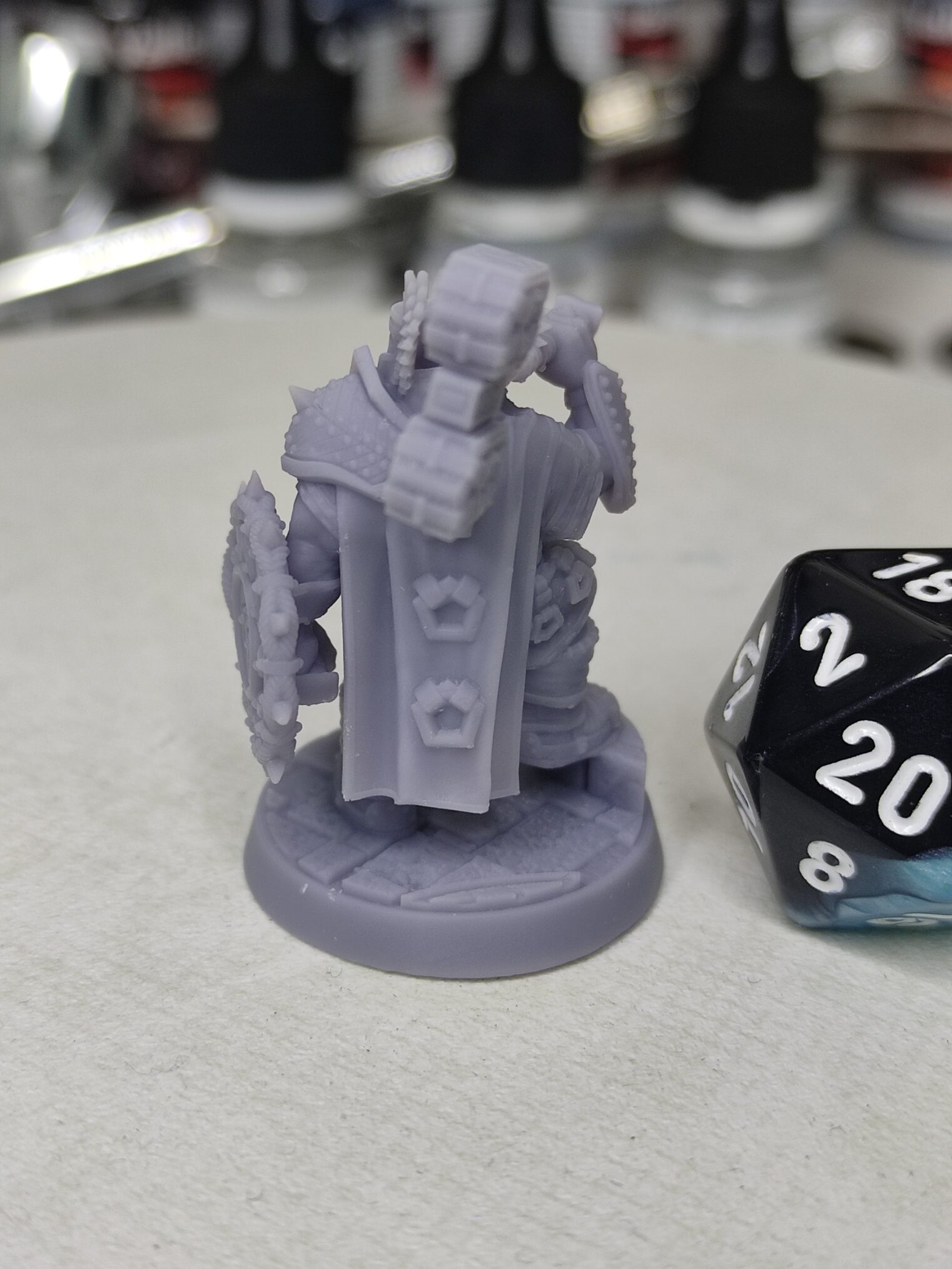 Nain guerrier masse bouclier - Tabletop – Image 4