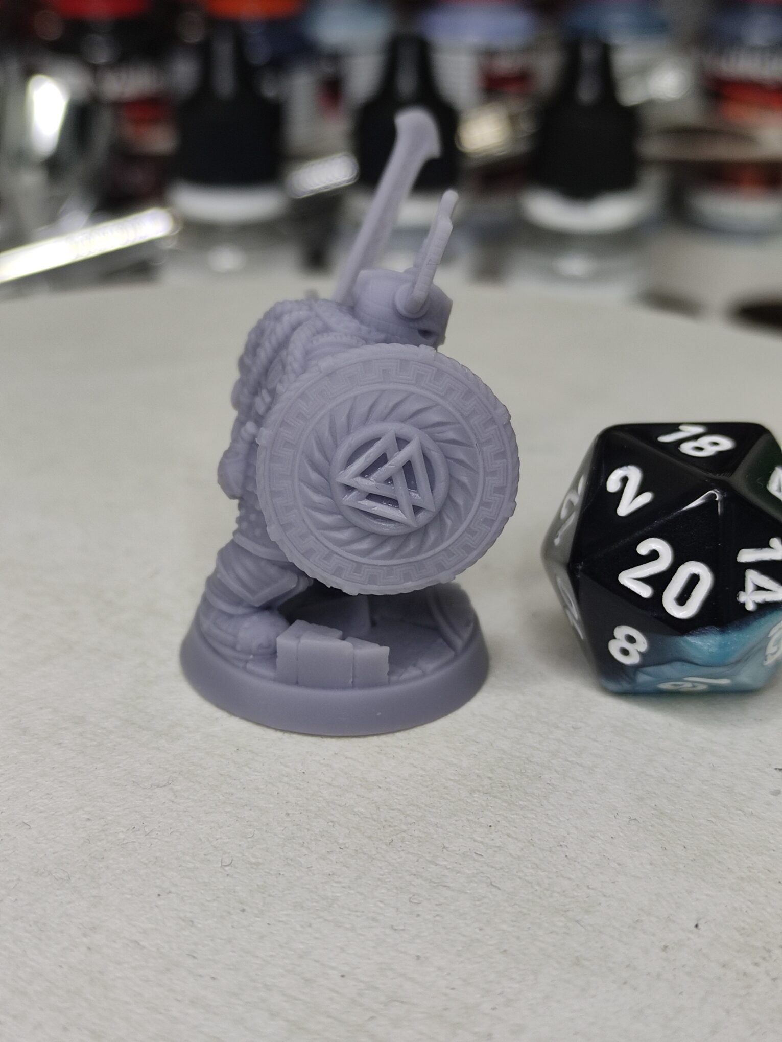 Nain guerrier épée bouclier - Tabletop – Image 3