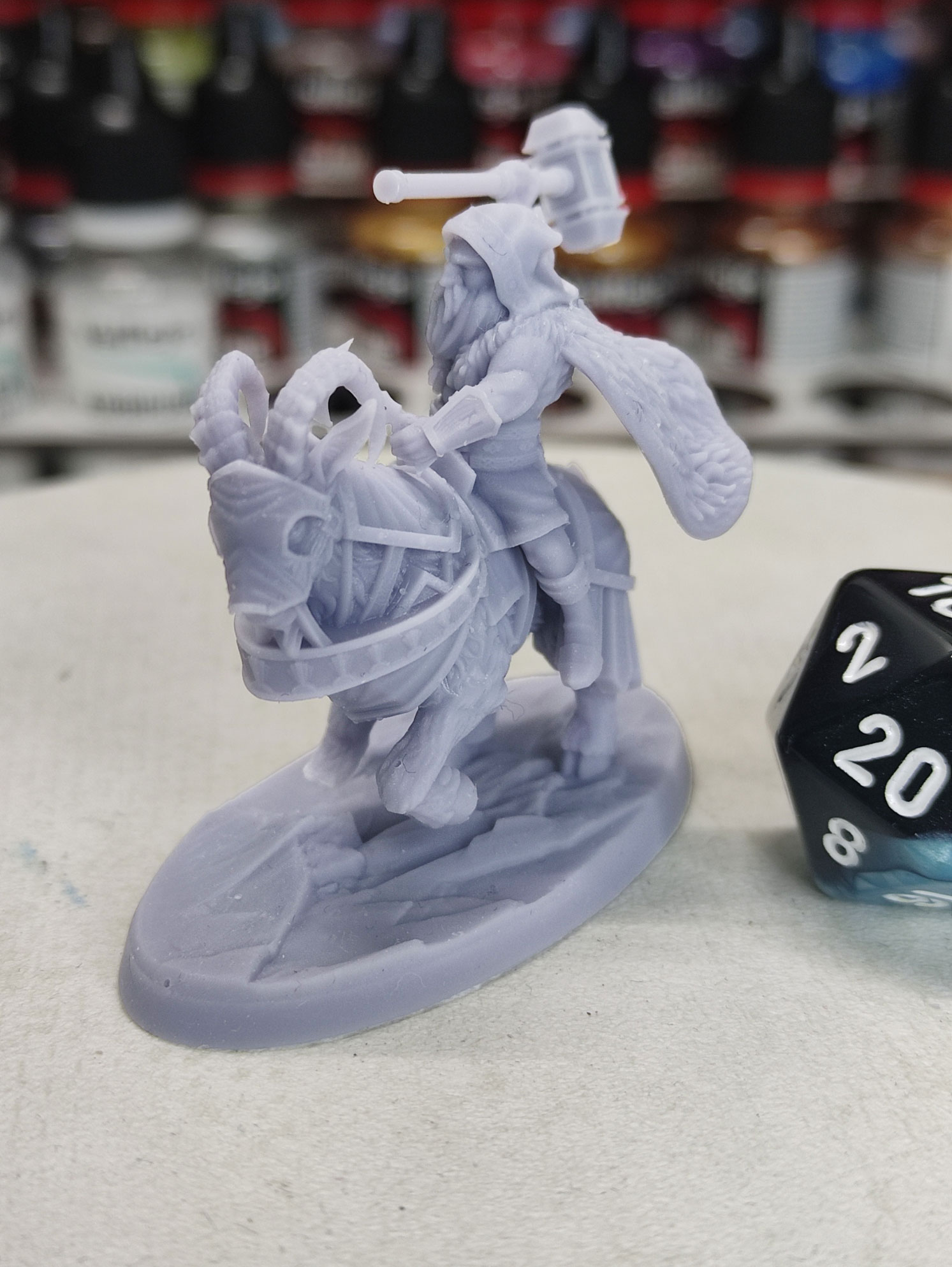 Nain guerrier monté bouc - Tabletop – Image 2