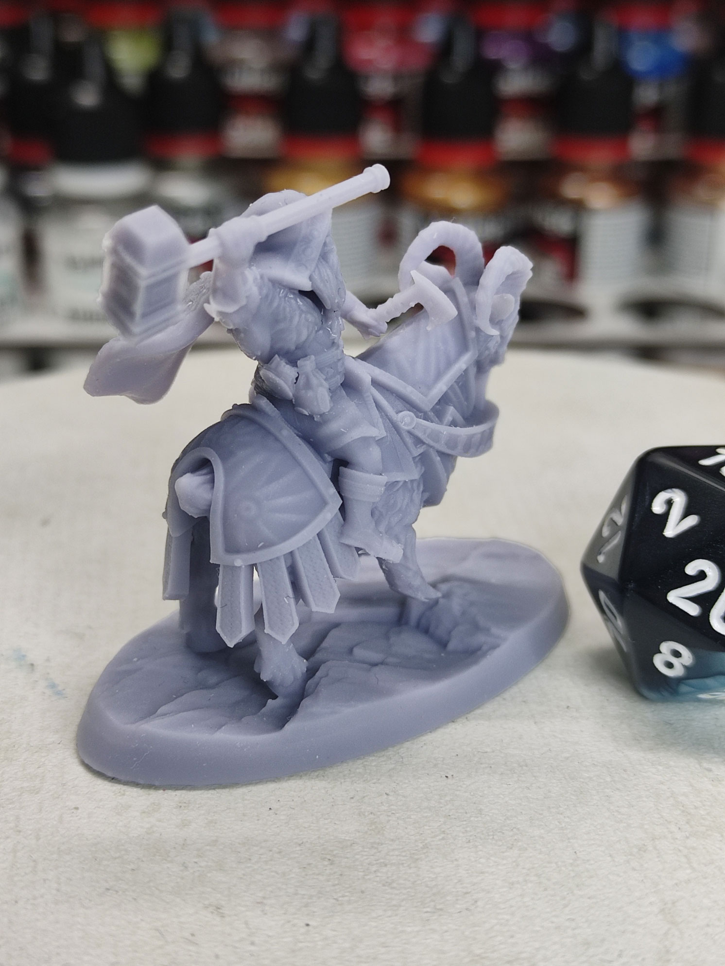 Nain guerrier monté bouc - Tabletop – Image 3