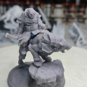 Commandant Orc monté sur Warg - Tabletop