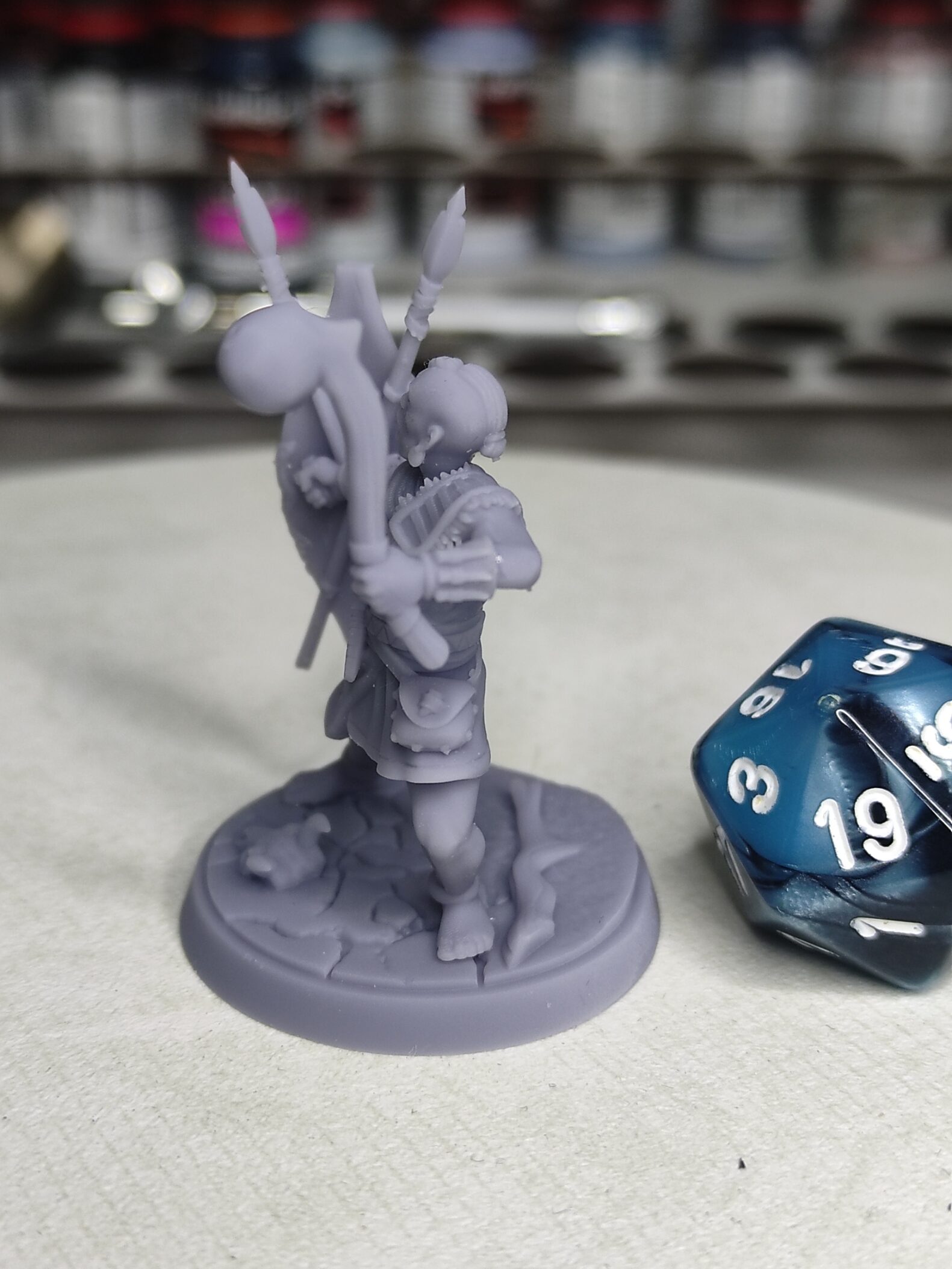 Humain guerrier tribal - Tabletop – Image 2