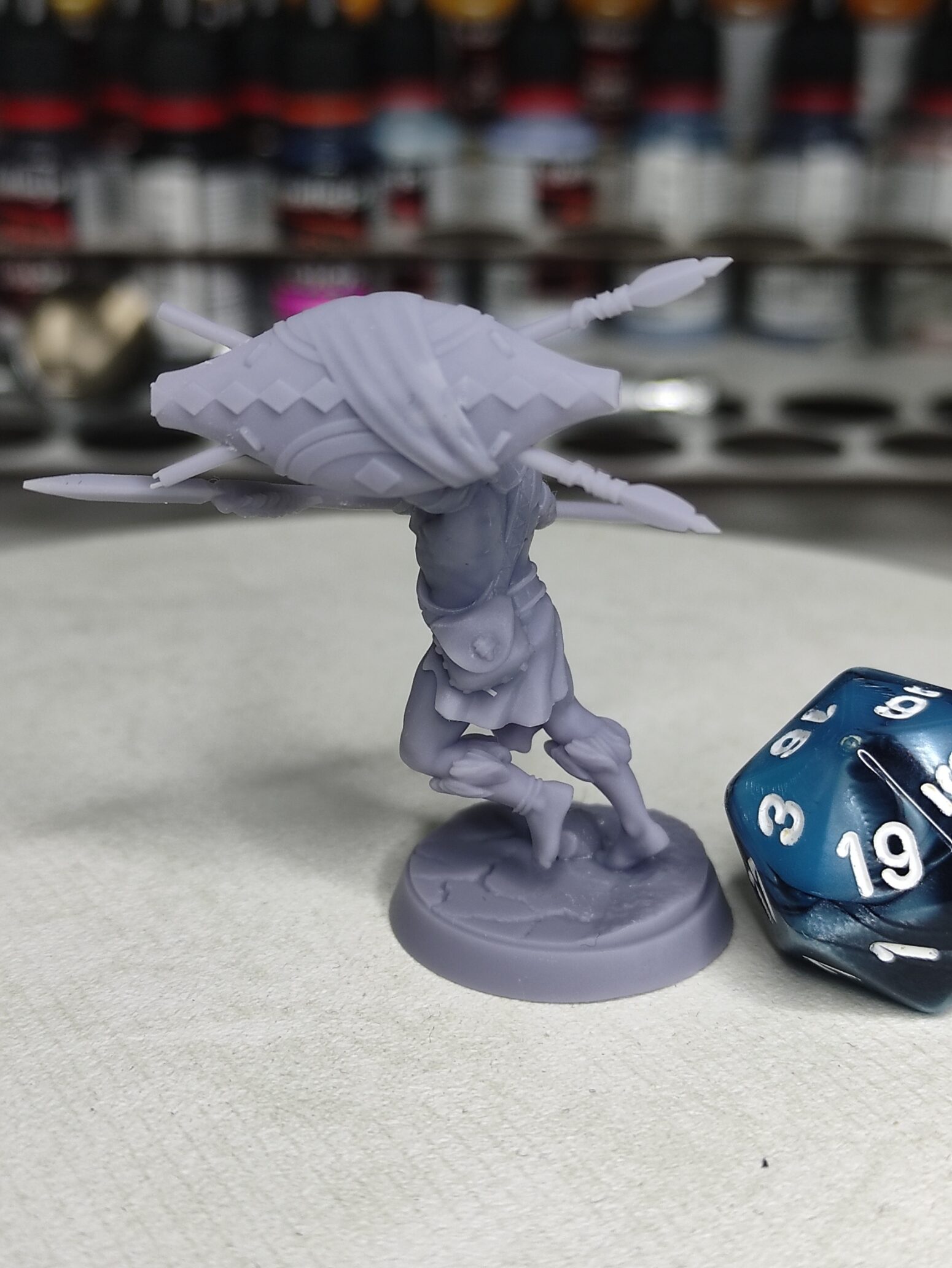 Humain guerrier tribal lance - Tabletop – Image 2