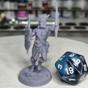 Humain guerrier tribal lance 2- Tabletop