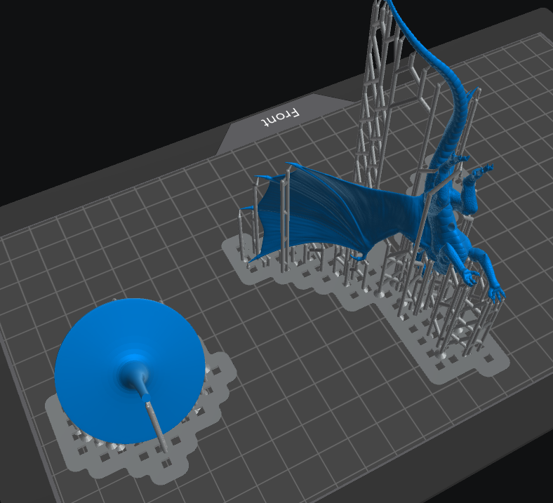 Cde Spé : Ensemble Figurine Elfe et dragonnet – Image 2