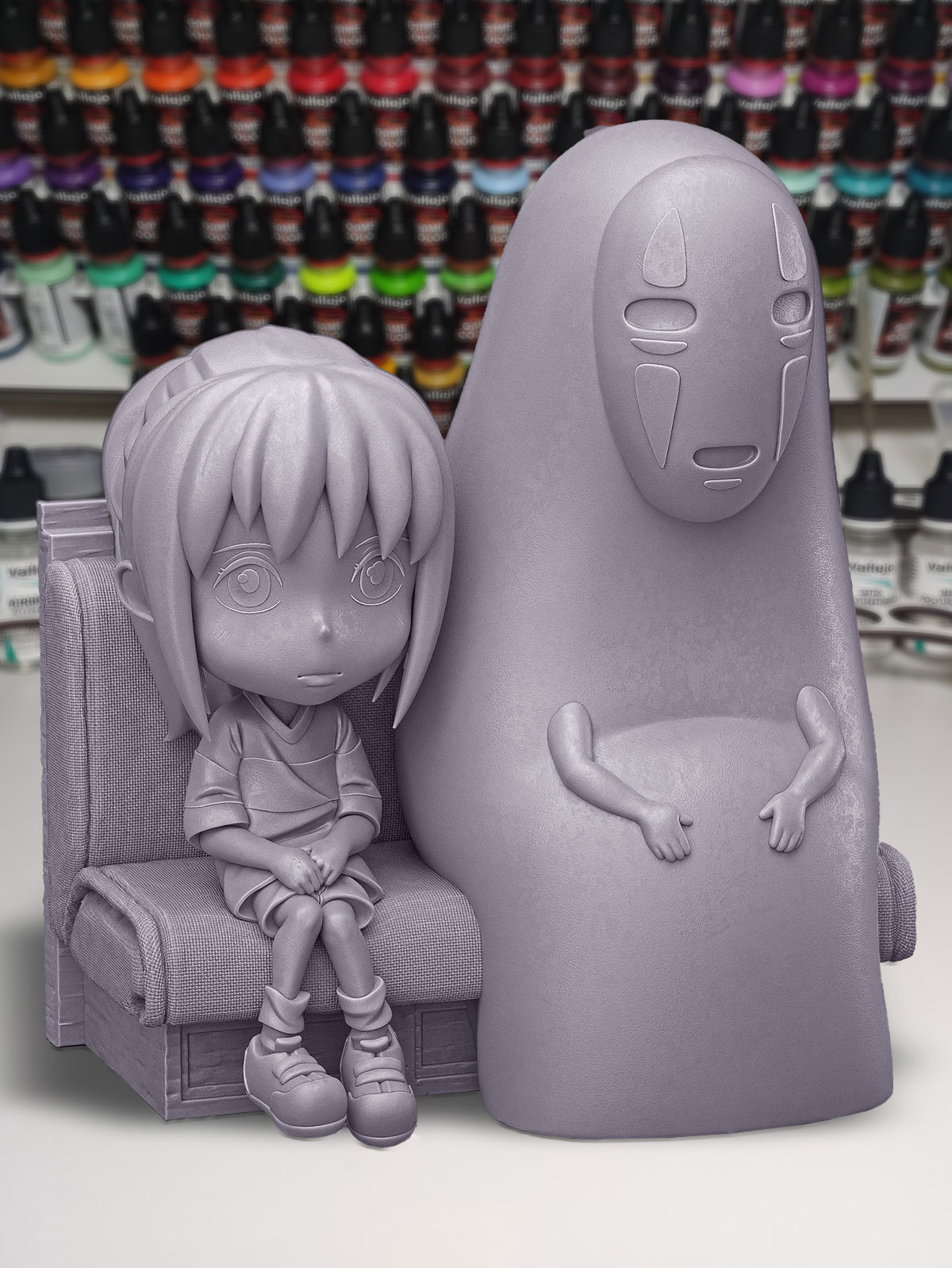 Diorama Chihiro avec Sans-visage – Image 2