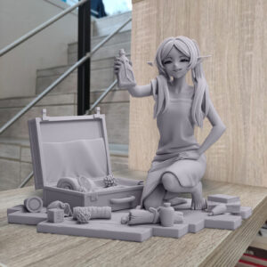 Frieren avec Potion - Frieren