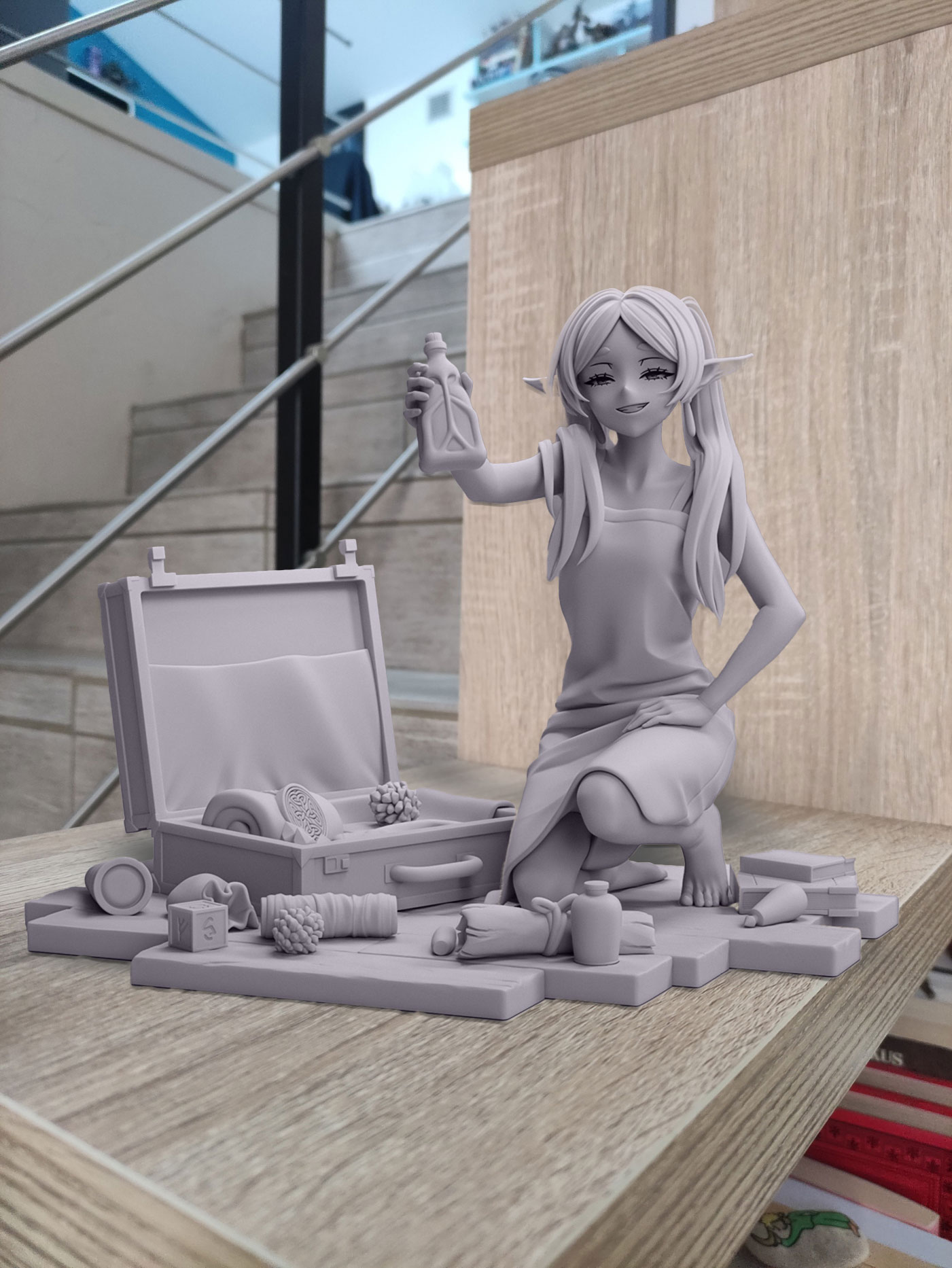 Frieren avec Potion - Frieren