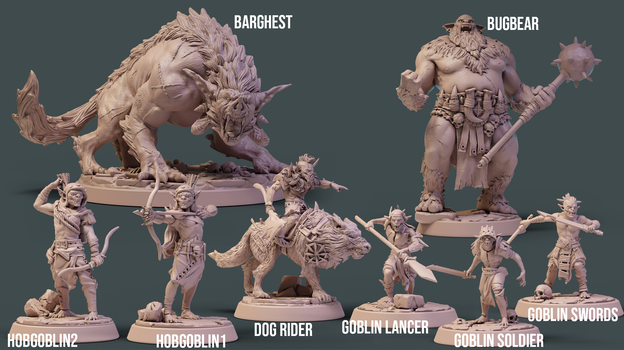 Ensemble de Gobelins gardiens