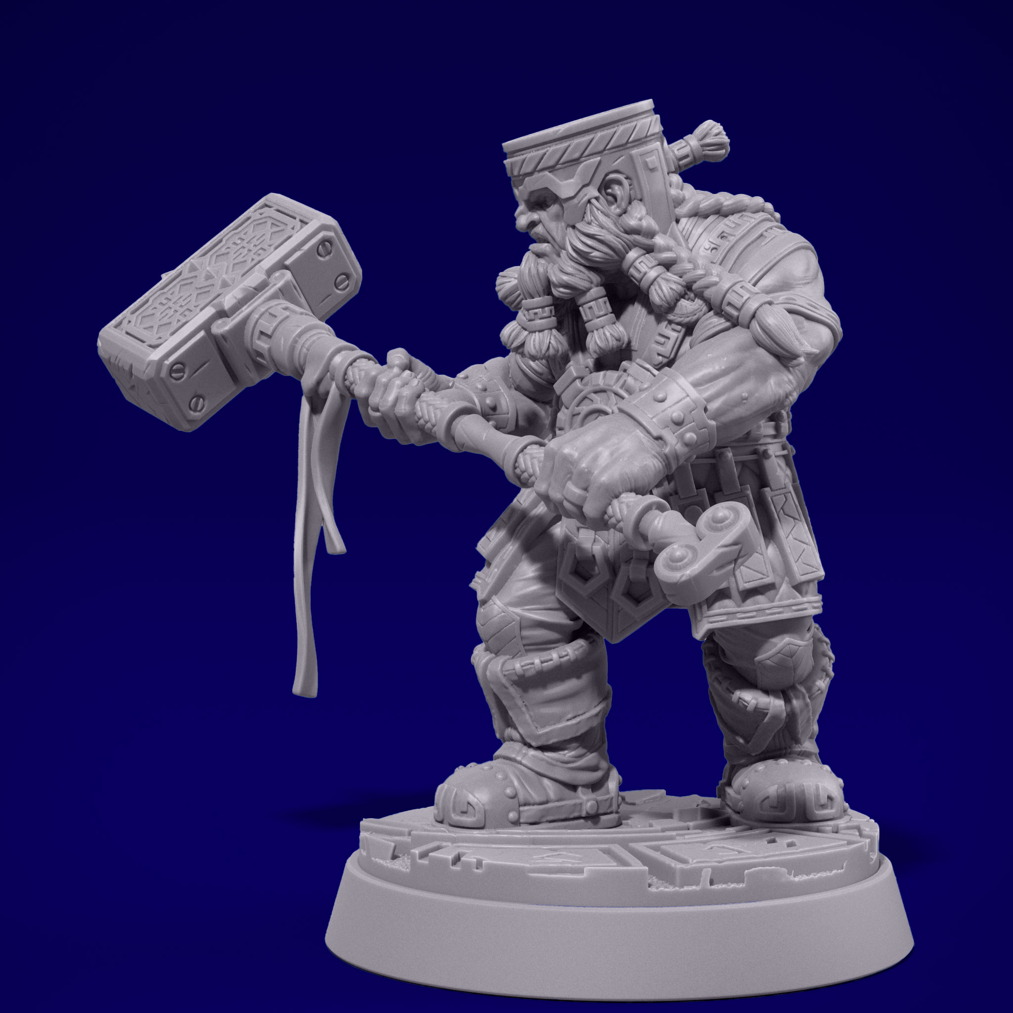 Nain guerrier masse 2M - Tabletop – Image 3