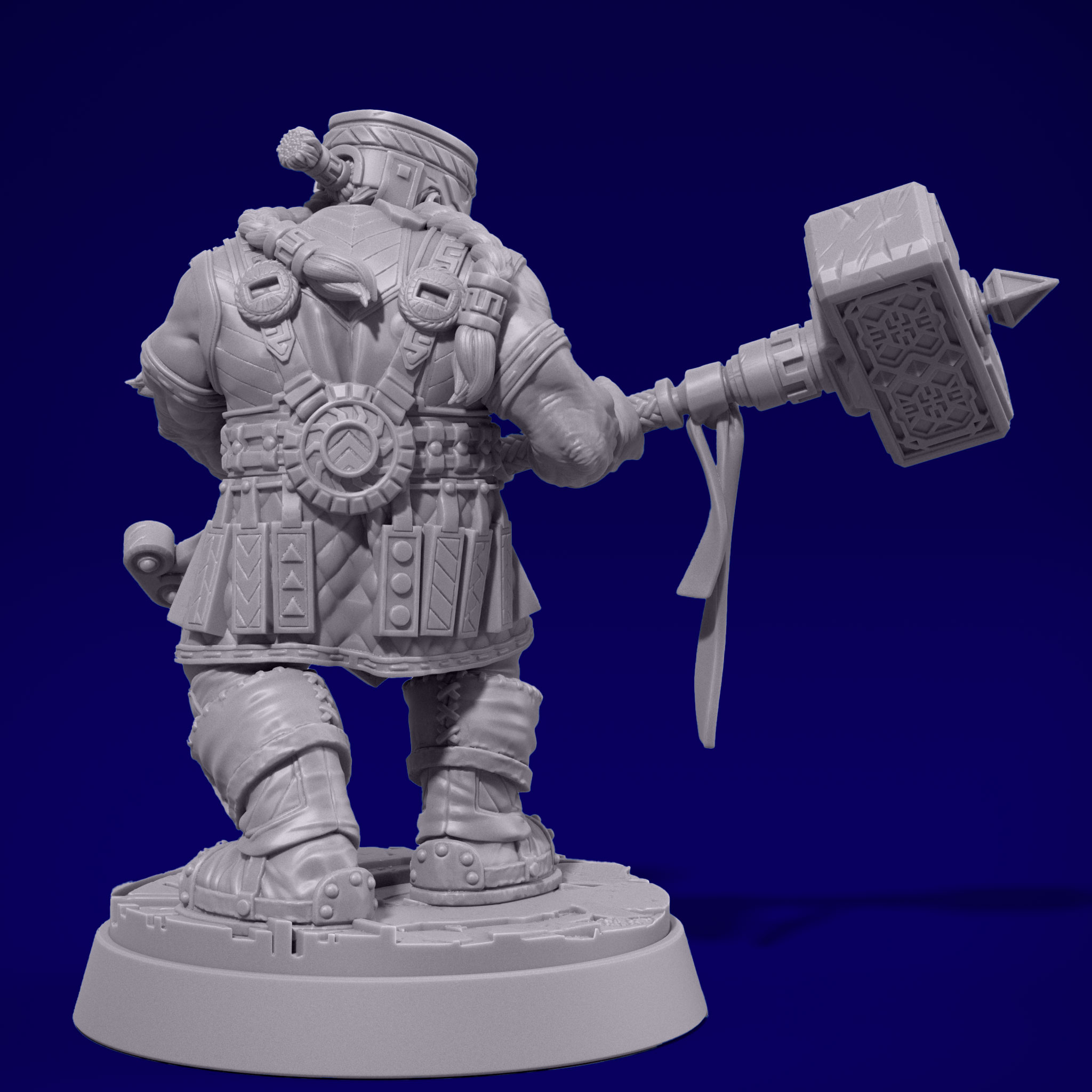 Nain guerrier masse 2M - Tabletop – Image 2