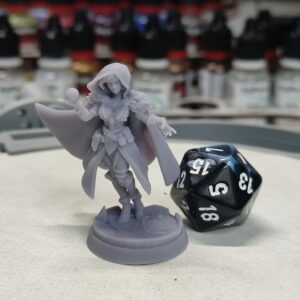 Humaine/Elfe Magicienne - Tabletop