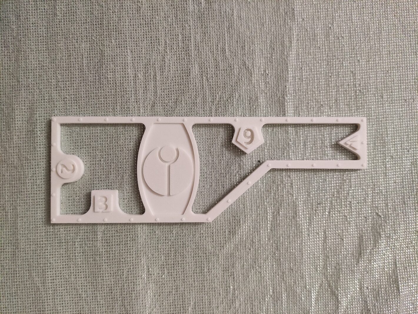 Règle type B 6-3-2 pouces – Image 4