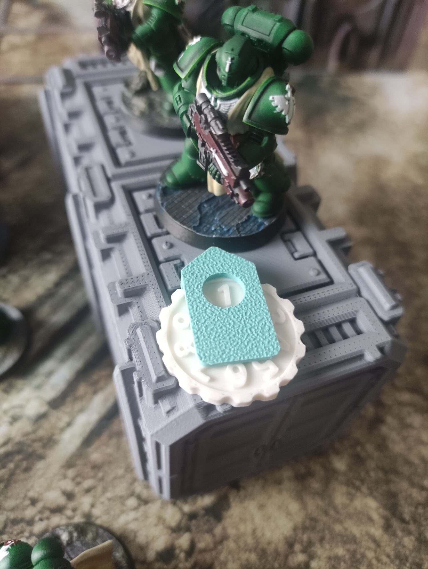 Marqueur de dégâts simple