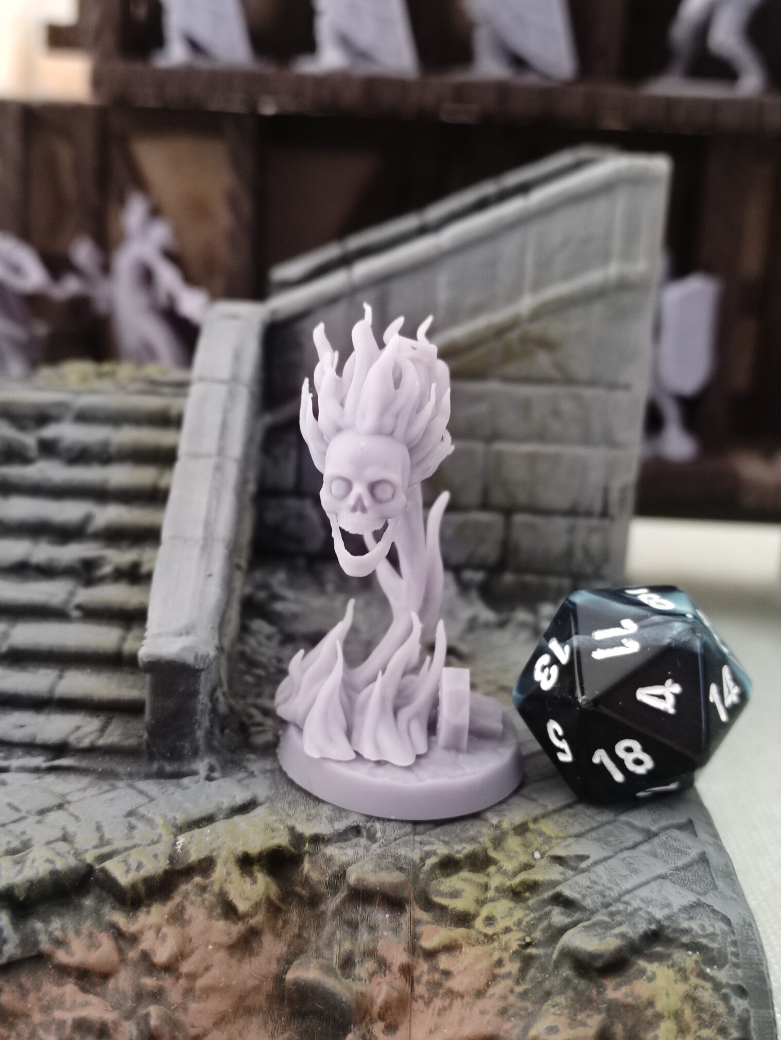 Crâne enflamé - Tabletop