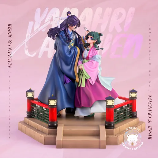 Diorama Maomao & Jinshi - The Apothecary Diaries