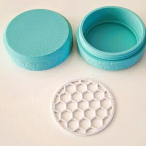 Boîte à savon ronde