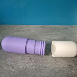 Boîte de rangement forme Gélule