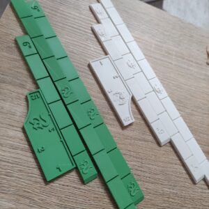 Règle 8 pouces