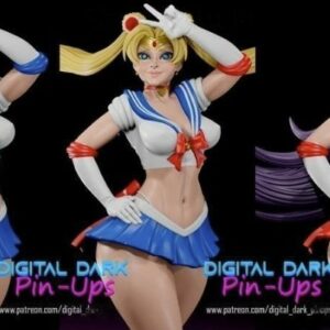Sailors Mars/Mercury/Moon - Waifu