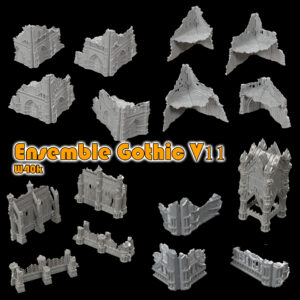 Ensemble décor Gothique W40